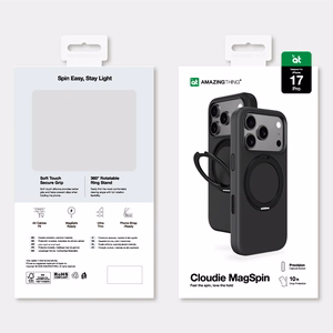 AmazingThing Cloudie iPhone 17 Pro Ümbris with Stand - Must