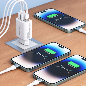 Wozinsky CWCUCW 30W USB-C / 2 x USB-A Wall Laadija - valge
