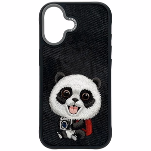 NIMMY ümbris BIG EYED PET 2.0 Panda jaoks IPHONE 17 must