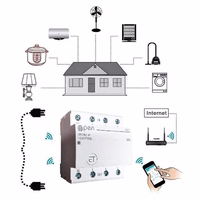 SONOFF nutikas lüliti, 4-kontaktiga, Wi-Fi