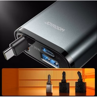 Autolaadija Joyroom "JR-CCL07" must 30W (1xPD / 1xQC3.0) + "Lightning" kaabel