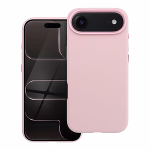 Чехол для iPhone 17 Air Forcell F-Protect Frame Premium совместимый с MagSafe розовый