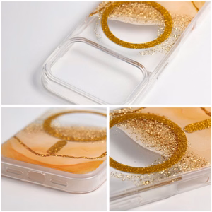 MagSafe'iga ühilduv Golden ümbris iPhone 16, kuldne