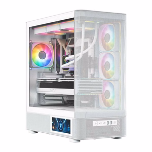 MODECOM Volcano Volcano AQ400 ARGB Midi valge