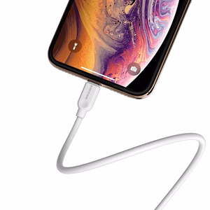Borofone кабель BX14 LinkJet - USB на Lightning - 2,4A 2 метра белый