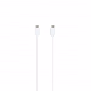 SEEK TOTI Type-C kuni Type-C, 1 m PVC andmekaabel 3A, valge