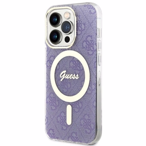 Guess GUHMP14LH4STU iPhone 14 Pro 6.1" lilla/lilla hardcase 4G MagSafe