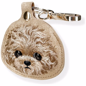 NIMMY ümbris jaoks tracker / keychain BIG EYED PET 2.0 Dog brown