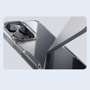 Чехол Nillkin Nature Pro для iPhone 16 Pro - прозрачный и белый