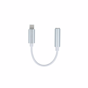 Setty adapter Lightning - audio jack 3,5mm valge