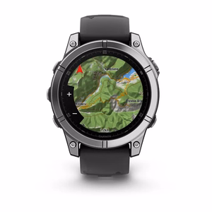 Nutikell Garmin Fenix E Steel must