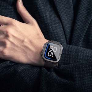 AmazingThing Titan Pro Metal Ümbris jaoks Apple Watch 11 46mm Aluminum - must