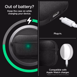 Spigen Urban Fit Ümbris jaoks Apple AirPods Pro 1 / 2 - must
