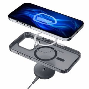 Ümbris 3mk Frosty MagCase Apple iPhone 16 Pro Max must