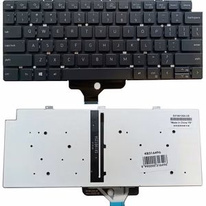 Klaviatuur DELL Latitude 5320, 5330, 5340, 7320, 7330, taustvalgustusega, US