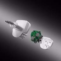 SBS IT Travel Adapter - Universal - Valge