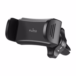 Puro Spring 2 Smartphone Hoidja jaoks Air Vent - must