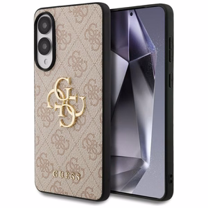 GUESS ümbris jaoks SAMSUNG S25 Edge GUHCS25E4GMGPI (4G PU Big Logo) roosa