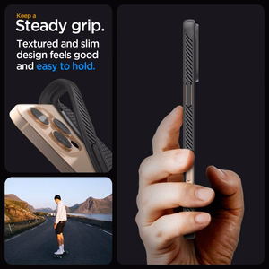 SPIGEN ümbris LIQUID AIR jaoks IPHONE 16 Pro matte must