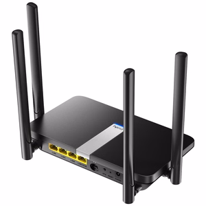 Cudy LT500 juhtmevaba ruuter Fast Ethernet kahesageduslik (2.4 GHz / 5 GHz) 4G must