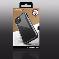 Raptic X-Doria Shield Case iPhone 14 soomustatud kate must