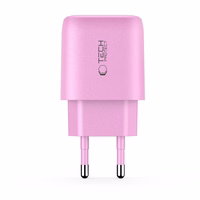 Tech-Protect NCA30 PD 30W QC3.0 USB-A / USB-C Wall Laadija - roosa