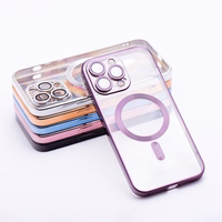 ELECTRO MAG COVER case compatible with MagSafe jaoks IPHONE 16 Pro deep lilla