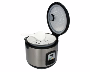 Mesko MS 6411 – riisikeetja, 1000 W, 1,5 l, roostevaba teras/must