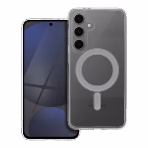 CLEAR MAG ÜMBRIS compatible with MagSafe jaoks SAMSUNG S24 FE läbipaistev