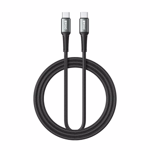 BWOO Braided кабель USB-C - USB-C 2m 60W черный