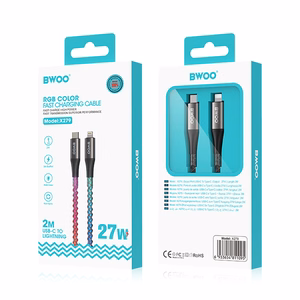 BWOO кабель USB-C - Lightning 1м 27W X279C-L