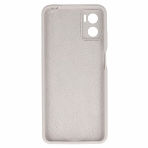Силиконовый чехол Silicone Lite для Motorola Moto E22/E22i титановый