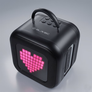 Blavec портативная Bluetooth колонка WS-09 Karaoke Fun - 10W с 2 микрофонами и дисплеем (WS09-2MB) черный
