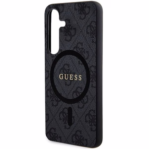 GUESS ümbris jaoks SAMSUNG S24 compatible with MagSafe GUHCS24SGF4GGR (4G Ring classic logo) must