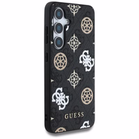 Guess 4G Printed Colored Peony Pattern MagSafe ümbris jaoks Samsung Galaxy S25 must