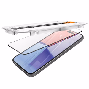 Spigen Glas.tR EZ Fit FC Karastatud klaas jaoks iPhone 15 Plus - must