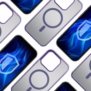 3mk Frosty MagCase lilla Ümbris jaoks Apple iPhone 16 Pro Max - lilla