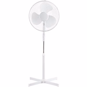 Platinet standing fan 16" white