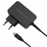 Qoltec 52386 GaN POWER PRO charger | 1xUSB-C | 65W | 5-20V | 3-3.25A | must