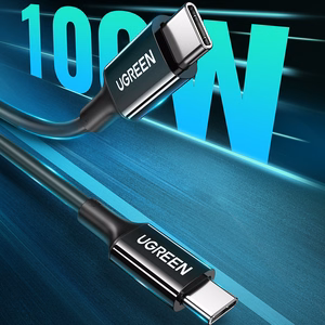 Ugreen US300 USB-C / USB-C 480Mb/s 5A 2m kaabel - must