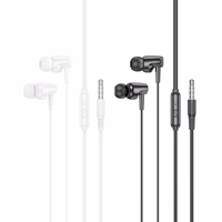 HOCO kõrvaklapid universal with microphone M112 valge