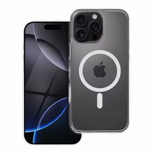 Ümbris jaoks iPhone 16 PRO MAX Forcell F-Protect läbipaistev Hybrid Premium ühilduv koos Magsafe läbipaistev