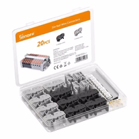 DIN Rail wire connector Sonoff komplekt (20 tk)
