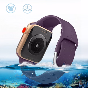 Силиконовый ремешок APS для Apple Watch 38/40/41мм ремешок для часов браслет - мятный
