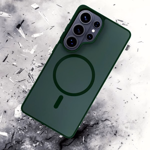 Samsung Galaxy S26 Ultra – 3mk Smoke MagCase roheline telefoniümbris