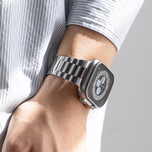 Ringke Metal One Air Bracelet for Apple Watch 8 / 9 / 10 / 11 / SE / Ultra (44 / 45 / 46 / 49 mm) - Silver