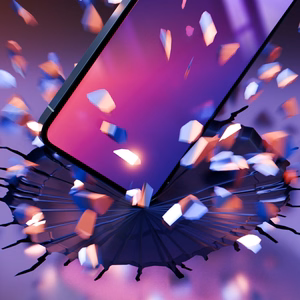 Privacy Karastatud klaas 3mk Rainbow Privacy jaoks Apple iPhone 15