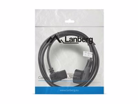 Lanberg CA-C13C-12CC-0018-BK power cable must 2 m C13 coupler CEE7/7