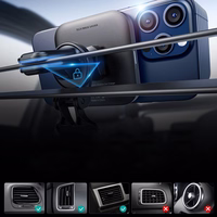 ESR Halolock Magnetic QI2 Car Hoidja koos MagSafe 15W Induktiivne Laadija jaoks Air Vent - must
