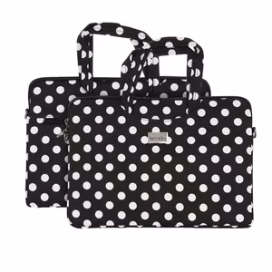 Wonder Briefcase Laptop 17 inches must polka-dot